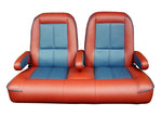 Crossover Bench Bucket Golf Cart Seat